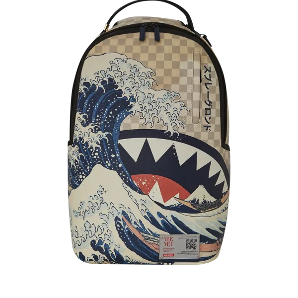 THE MET HOKUSAI GREAT WAVE BACKPACK