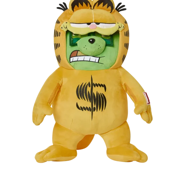 GARFIELD MONEYBEAR SUIT TEDDYBEAR BACKPACK