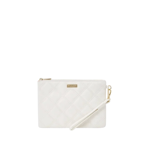 RIVIERA LE BLANC GOLD  CHAIN SHARK CROSSOVER CLUTCH